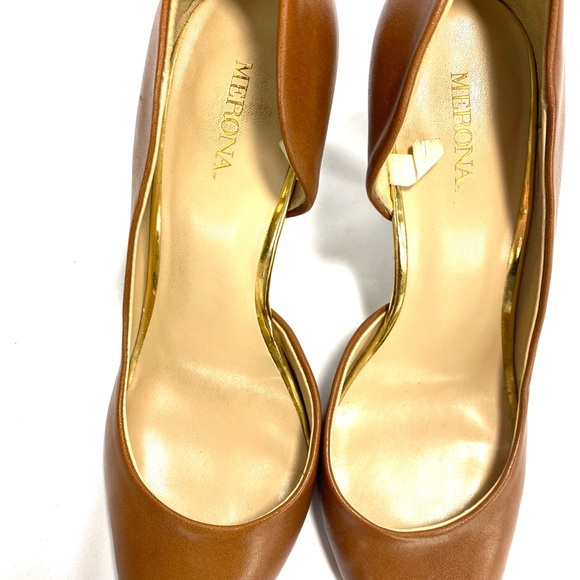 7 1/2 Tan Merona Heels - Picture 5 of 6